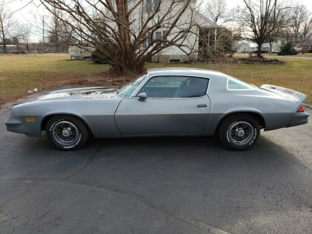1978 Silver Chevrolet Camaro Coupe