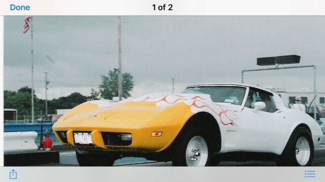 1978 White Chevrolet Corvette Coupe