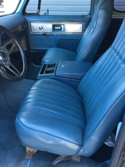 1978 Blue Chevrolet Blazer SUV