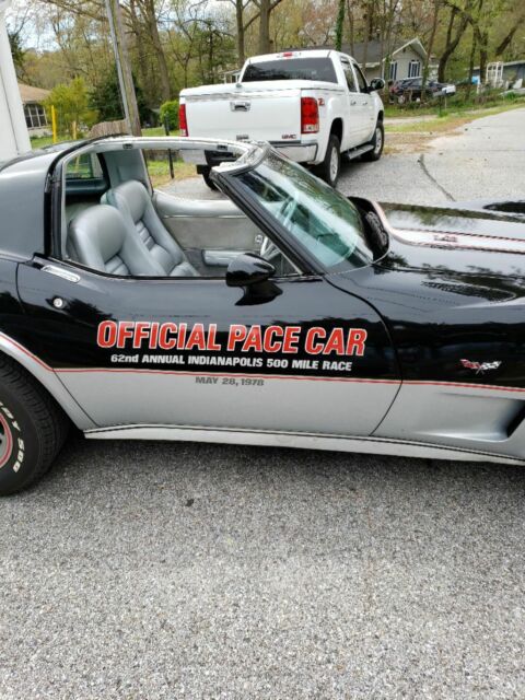 1978 Black gray Chevrolet Corvette Coupe