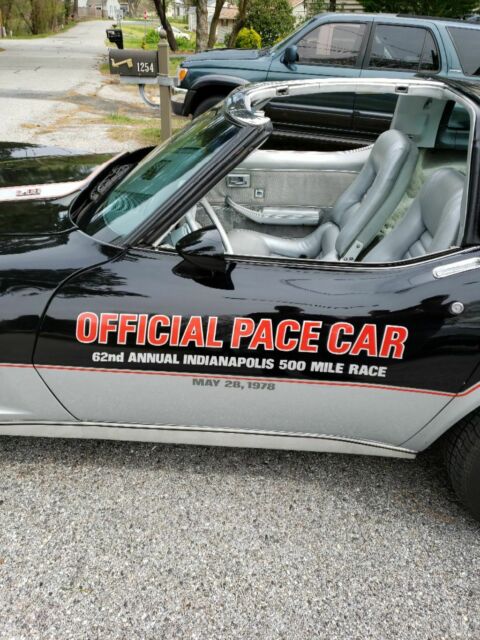 1978 Black gray Chevrolet Corvette Coupe