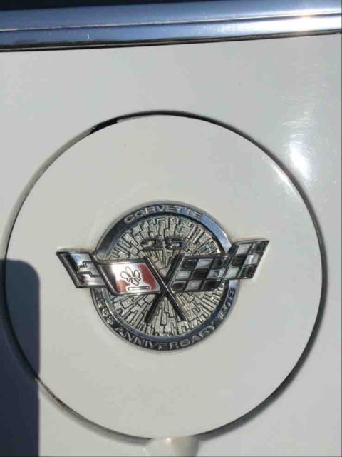 1978 White Chevrolet Corvette