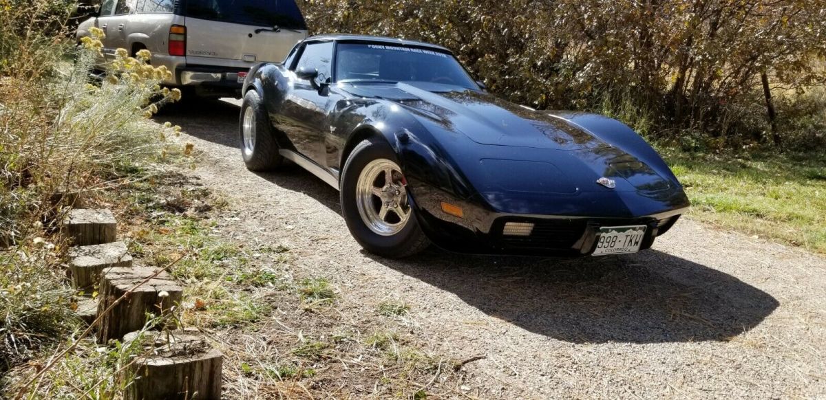 1978 Black Chevrolet Corvette Coupe