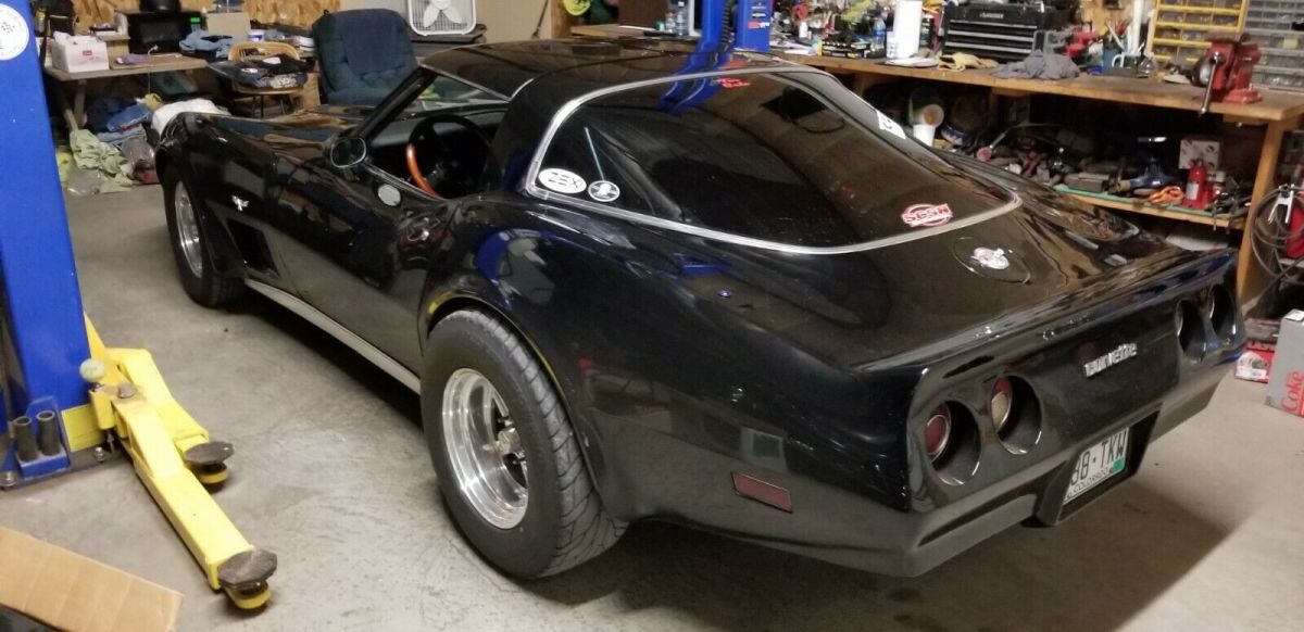 1978 Black Chevrolet Corvette Coupe