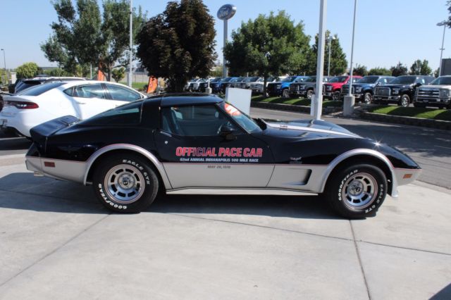 1978 Black Chevrolet Corvette