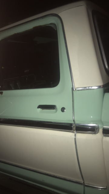 1978 Green / white Ford F-150 Pickup / short bed