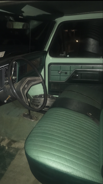 1978 Green / white Ford F-150 Pickup / short bed