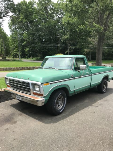 1978 Green Ford Ranger Standard Cab Pickup