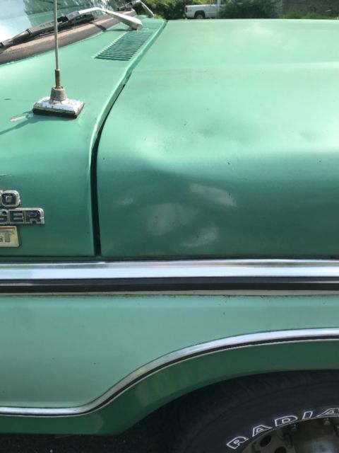 1978 Green Ford Ranger Standard Cab Pickup