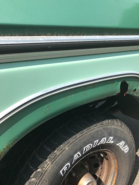 1978 Green Ford Ranger Standard Cab Pickup