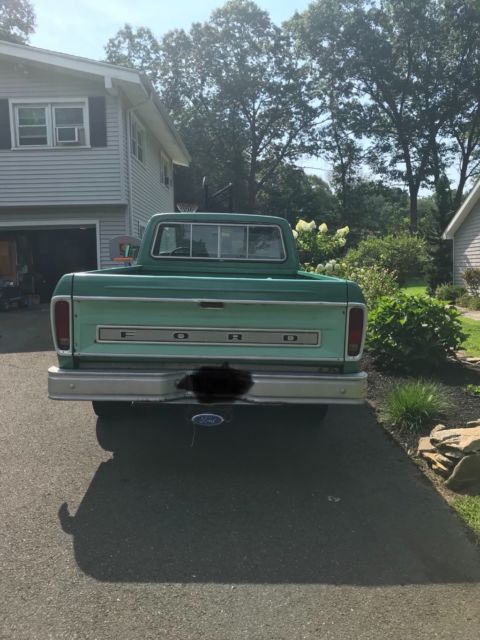 1978 Green Ford Ranger Standard Cab Pickup