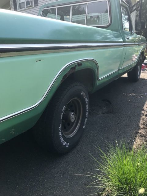 1978 Green Ford Ranger Standard Cab Pickup