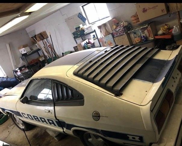 1978 White Ford Mustang Hatchback