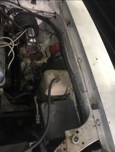 1978 White Ford Mustang Hatchback