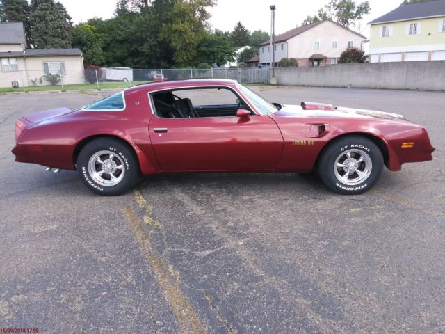 1978 Red Pontiac Firebird Coupe