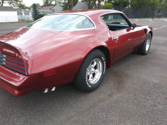 1978 Red Pontiac Firebird Coupe