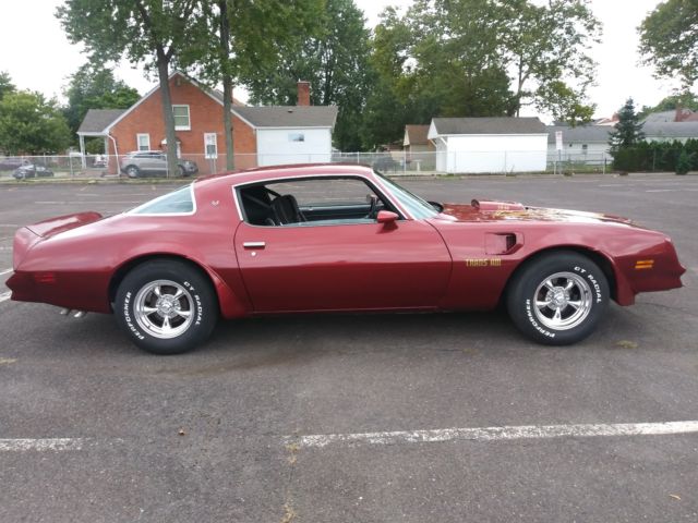 1978 Red Pontiac Firebird Coupe