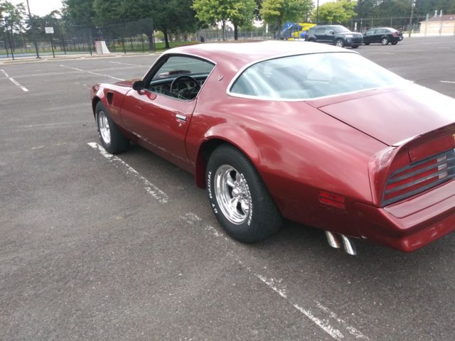 1978 Red Pontiac Firebird Coupe