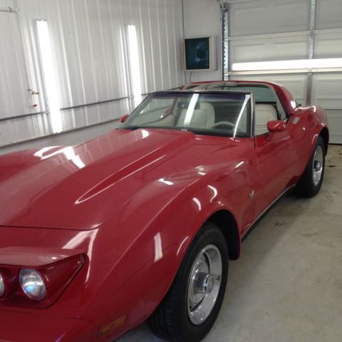 1978 Red Chevrolet Corvette