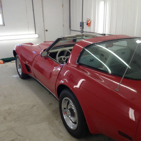 1978 Red Chevrolet Corvette