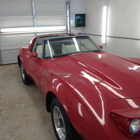 1978 Red Chevrolet Corvette