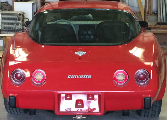 1978 Red Chevrolet Corvette