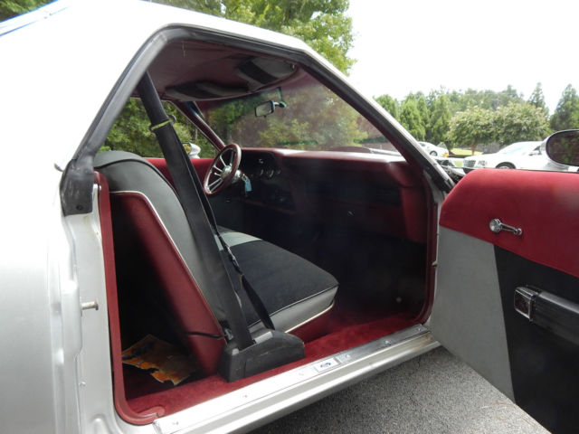 1978 gray/ black Ford Ranchero std