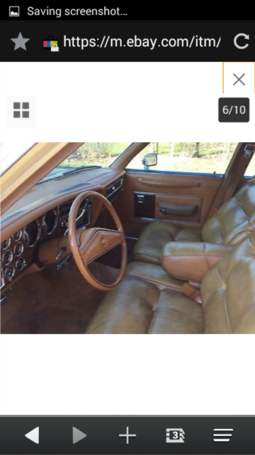 1978 Yellow Chrysler LeBaron