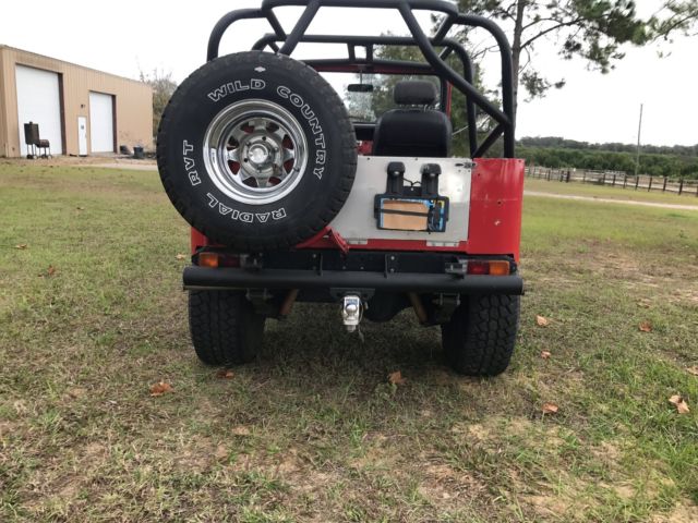 1978 Red Toyota Land Cruiser Convertible