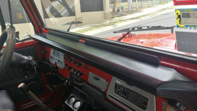 1978 Red Toyota Land Cruiser SUV