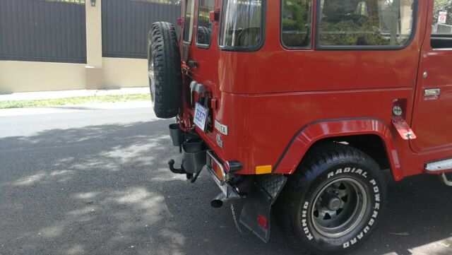 1978 Red Toyota Land Cruiser SUV
