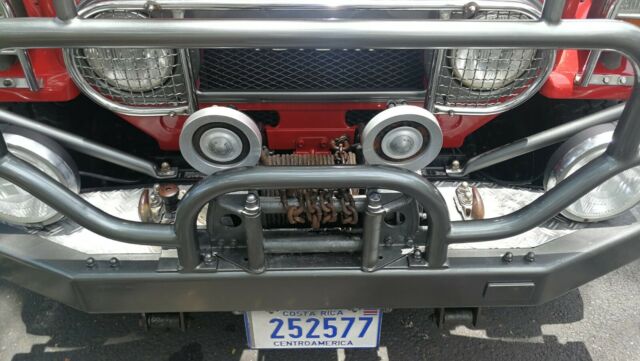 1978 Red Toyota Land Cruiser SUV