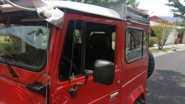 1978 Red Toyota Land Cruiser SUV