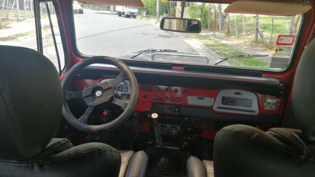 1978 Red Toyota Land Cruiser SUV