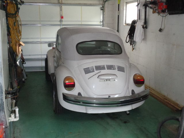 1978 White Volkswagen Beetle - Classic Convertible