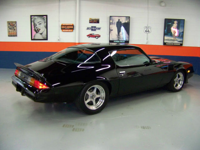 1978 BLACK Chevrolet Camaro