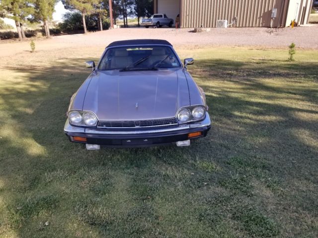 1991 Champagne metallic Jaguar XJS Convertible