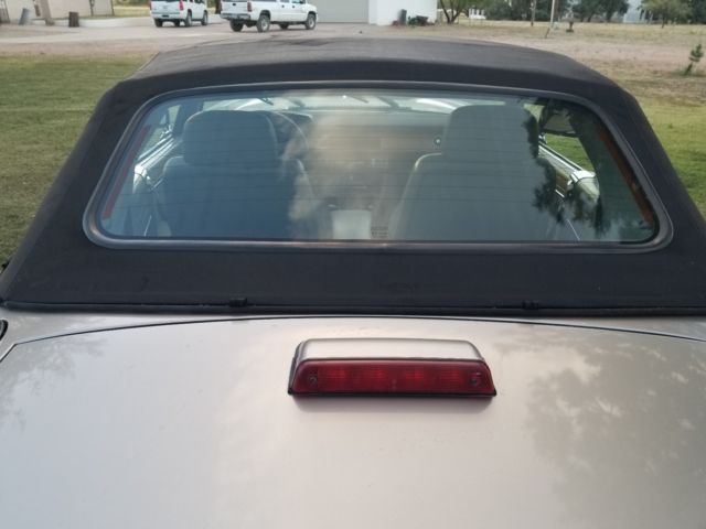 1991 Champagne metallic Jaguar XJS Convertible