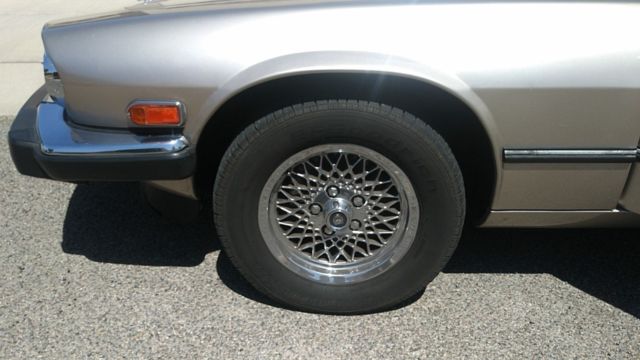 1991 Champagne metallic Jaguar XJS Convertible