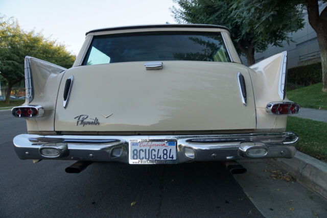 1959 Tan Plymouth Fury Surburban Custom Wagon Wagon