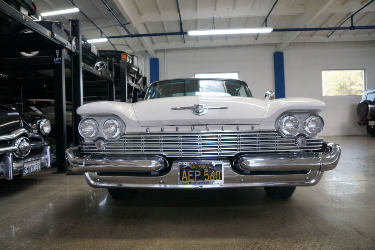 1959 White Chrysler NEW YORKER 413/350HP V8 2 DR HARDTOP 2 Dr Hardtop