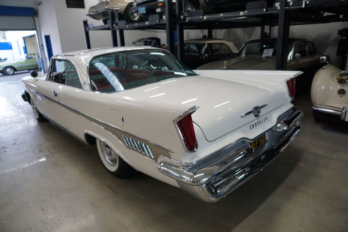 1959 White Chrysler NEW YORKER 413/350HP V8 2 DR HARDTOP 2 Dr Hardtop