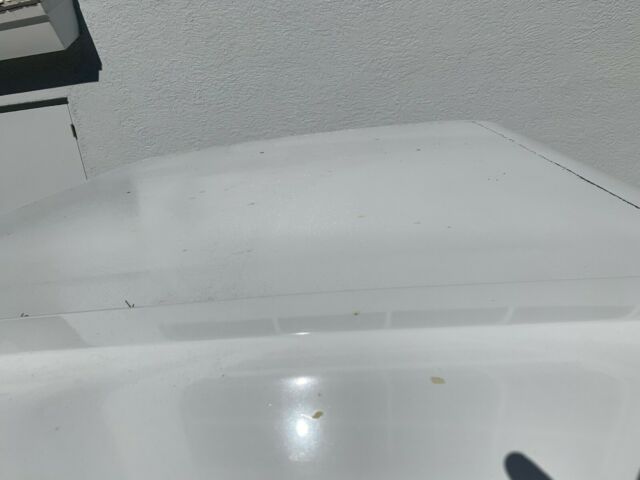 1993 White Ford Bronco SUV