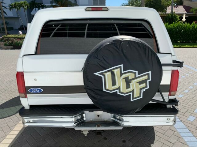 1993 White Ford Bronco SUV