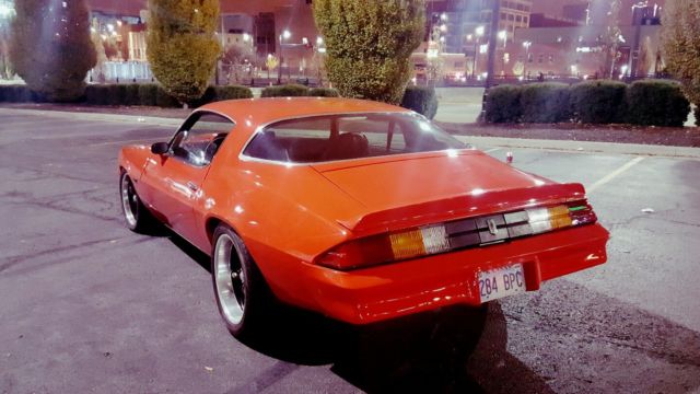 1979 Orange Chevrolet Camaro Coupe