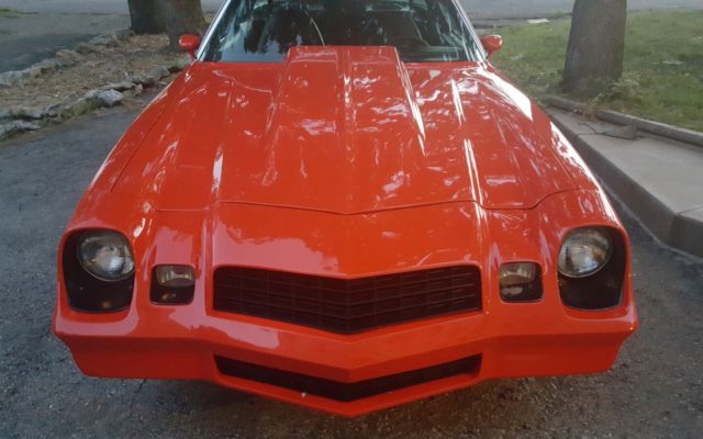 1979 Orange Chevrolet Camaro Coupe