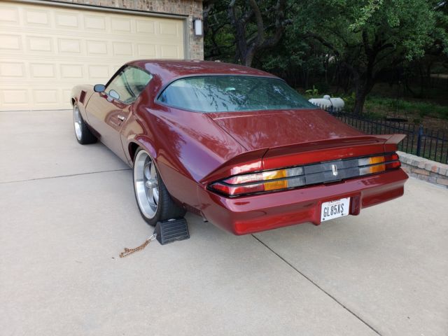 1979 Red Chevrolet Camaro Coupe