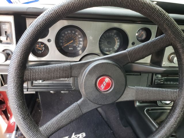 1979 Red Chevrolet Camaro Coupe