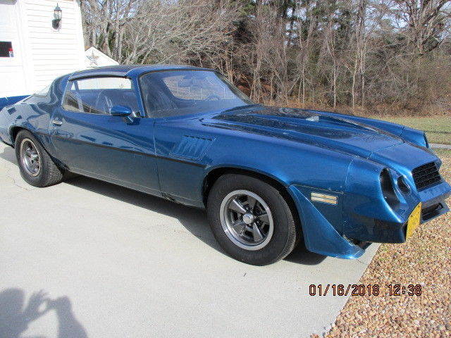 1979 Blue Chevrolet Camaro Coupe
