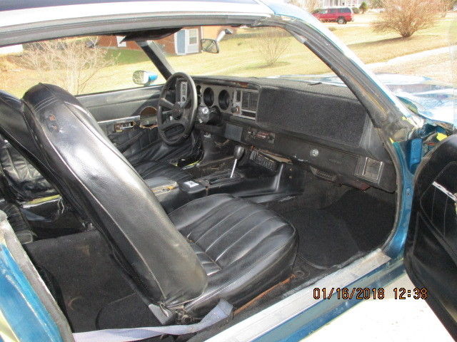 1979 Blue Chevrolet Camaro Coupe